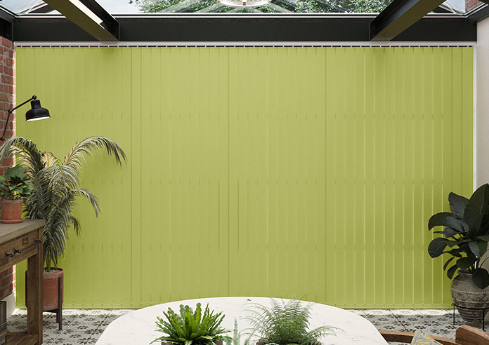 Trinity (Blackout), Lime - Vertical Blind - Image 6